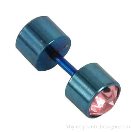 Crystal Ball Earrings, Made of 316 Stainless Steel, Customized Styles, Shapes Available